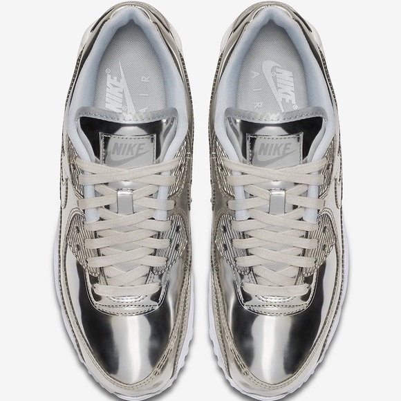 Nike Air Max 90 SP Metallic Pack: Platinum - Picture 3 of 4